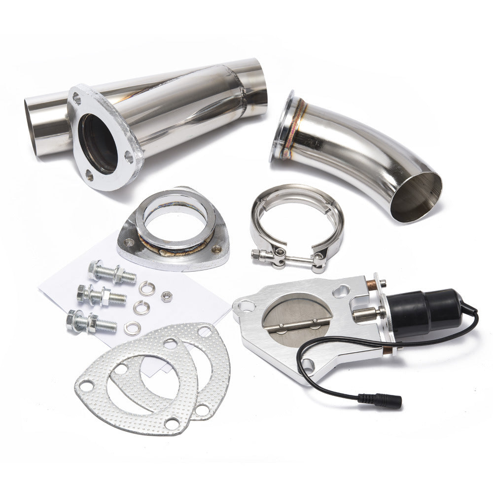 Car Modified Electronic Exhaust With Switch Car Electronic Exhaust Valve