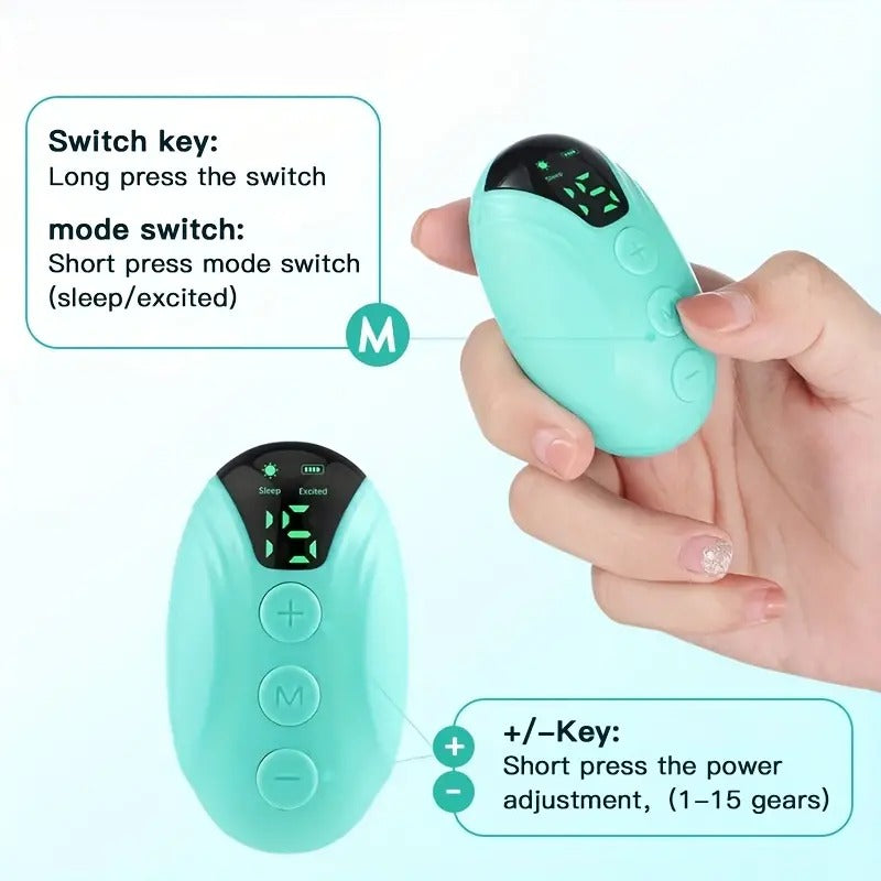 Handheld Microcurrent Sleep Aid Device for Restful Nights