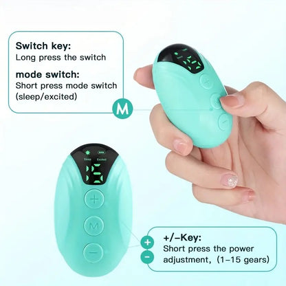 Handheld Microcurrent Sleep Aid Device for Restful Nights