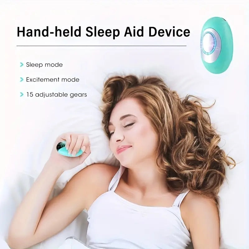 Handheld Microcurrent Sleep Aid Device for Restful Nights