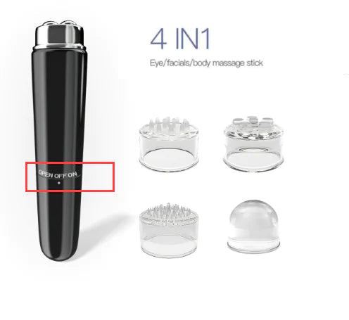 4 In 1 Electric Facial Massager