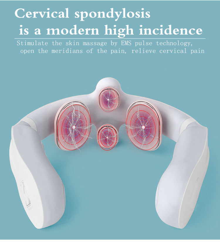 Neck Massager and Cervical Therapy Device