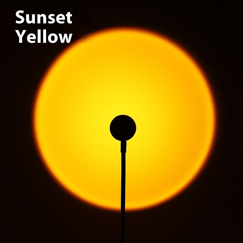 Sunset Sunset Rainbow Projection Lamp Creative USB Background Ambience Light