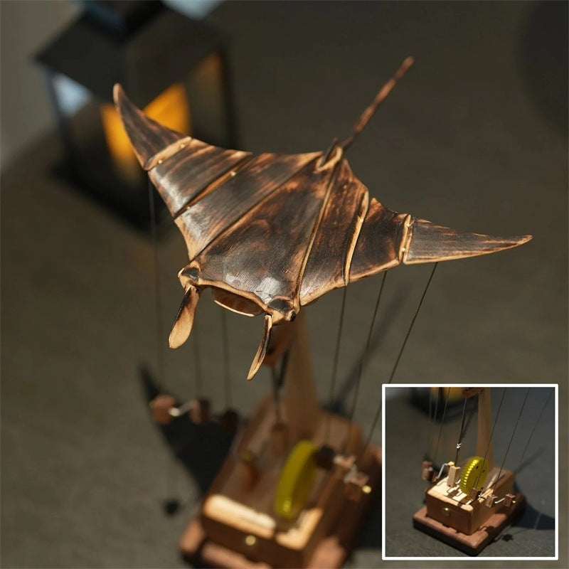 Electric Bionic Manta Ray Ornaments Animal Figurines