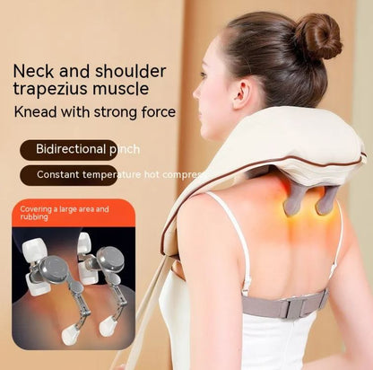 Rechargeable Shoulder &amp; Neck Massager with Heat