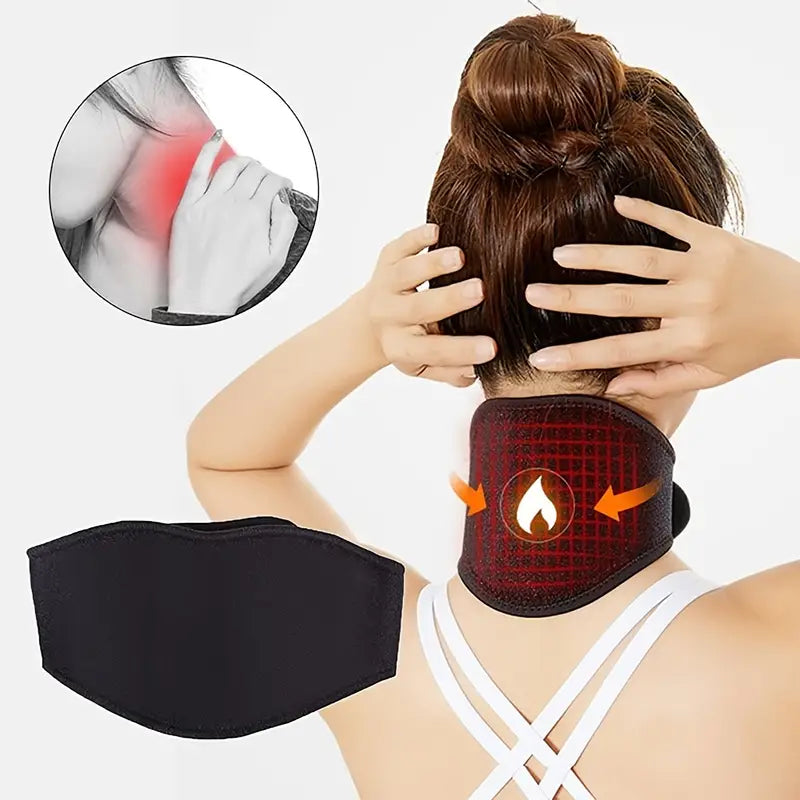 Tourmaline Magnetic Neck and Shoulder Massager Wrap